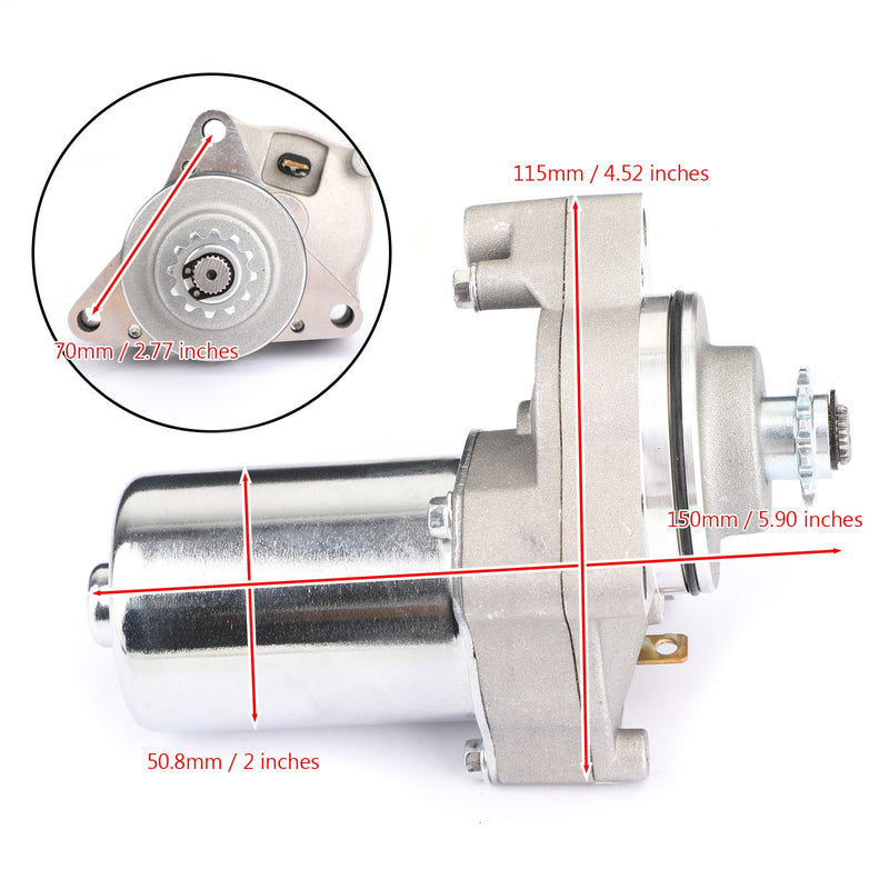 STARTARNA Lämplig för BOMBARDIER ATV DS90 MINI QUEST 90 4-TAKT 02-05 A31200-152-000 Generisk