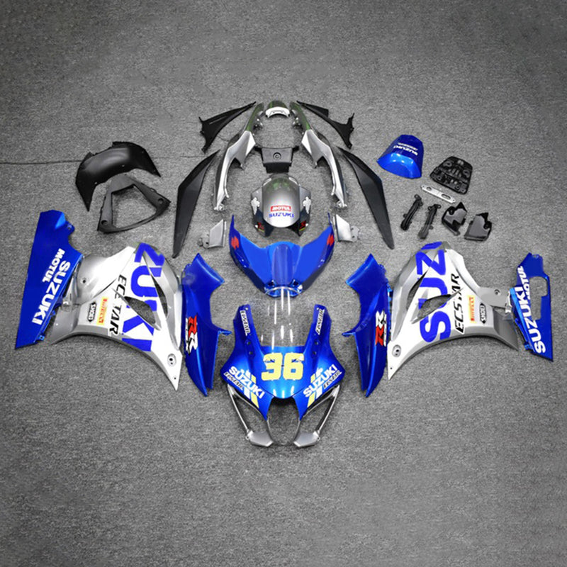 Amotopart Suzuki GSXR1000 2017-2023 K17 kåpesett Body Plastic ABS