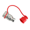 3/4" NPT-par hydraulisk flad-hurtigkobling minilæsser til Bobcat ISO 16028