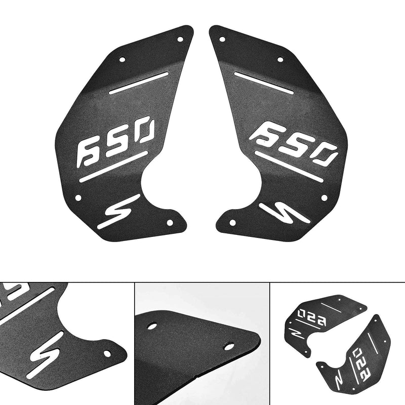 Kawasaki Vulcan S En650 Vn650 15-22 CNC Motor Side Fairing täckplatta Svart