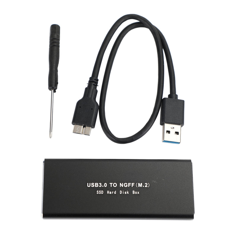 M.2 NGFF SSD SATA zu USB 3.0 Aluminium -Festplattengehäuse -Speicher -Box -Adapter