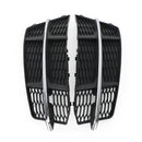 Grade inferior do para-choque dianteiro compatível com Audi A6 C7 S-Line 2016-2018 preto cromado