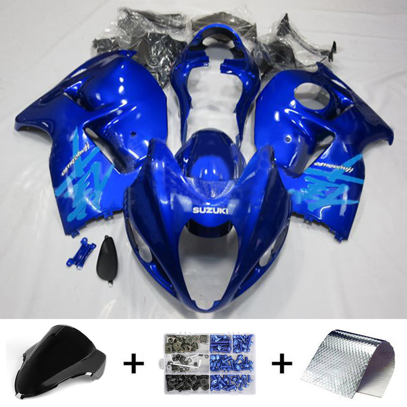 Amotopart kåpa Set för Suzuki Hayabusa GSX1300R 1999-2007 Body Plastic ABS