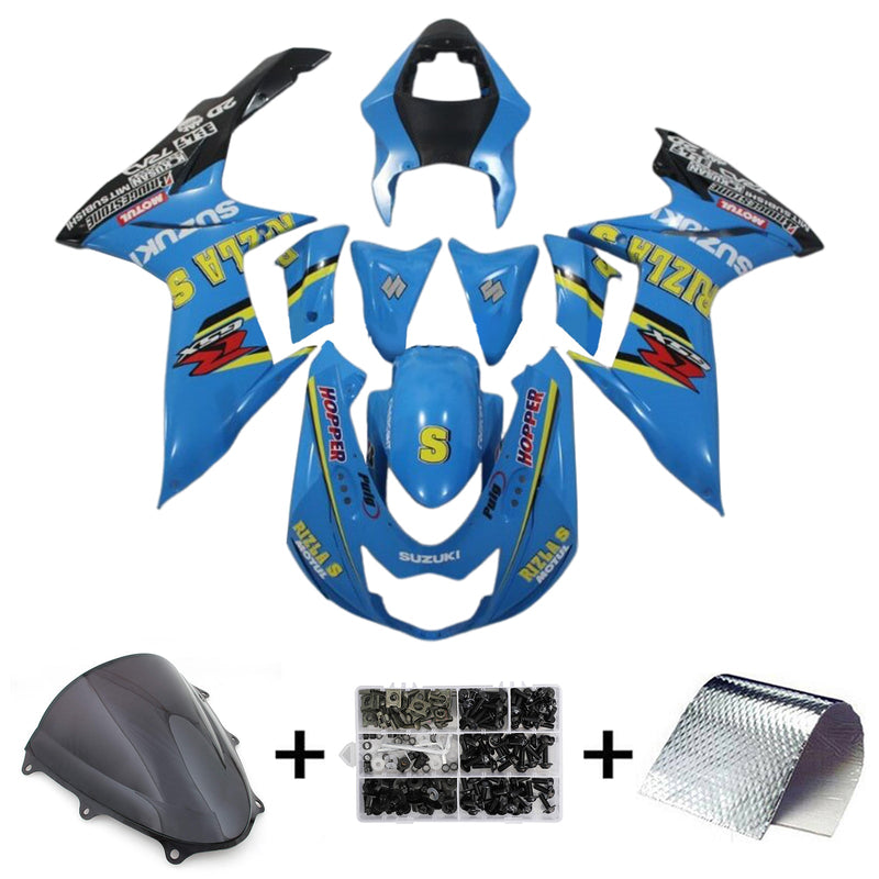 2011–2023 Suzuki GSXR 600/750 K11 Einspritzverkleidungs-Kit Karosserie Kunststoff ABS