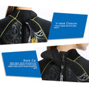 Traje de neopreno para mujer de 5 mm Traje de buceo para surf Triatlón de snorkel de cuerpo completo