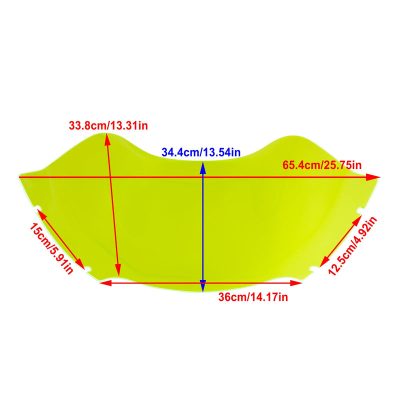 Road Gilde FLTR 2015–2023 ABS-Motorrad-Windschutzscheibe