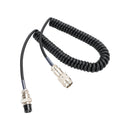 CB micrófono de mano macho hembra Cable de extensión de 4 pines reemplazo para micrófono inalámbrico