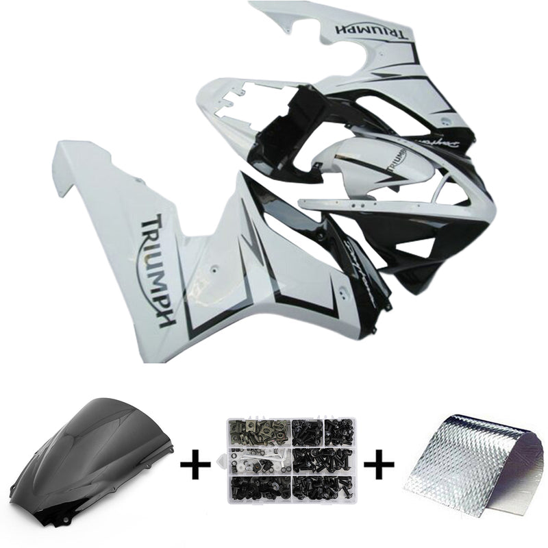 Amotopart Triumph Daytona 675 2006-2008 kåpa Set Body Plast ABS