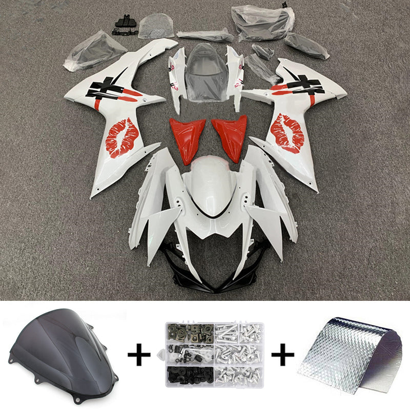 Amotopart Suzuki GSXR 600/750 2011-2023 K11 kåpesett Body Plastic ABS