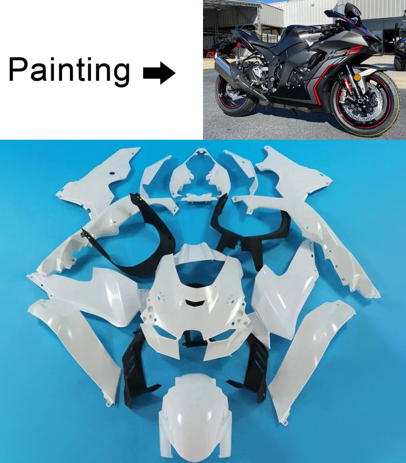 Kawasaki ZX-10R ZX10R 2021-2022 kåpa set kropp ABS