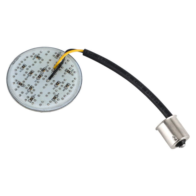 1156 Hintere LED-Blinker-Einbauleuchten für Dyna Touring Street Road Glide 883 Generic