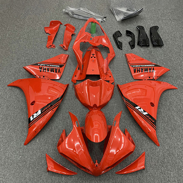 Amotopart Yamaha YZF 1000 R1 2009-2011 kåpa set, kropp, plast, ABS