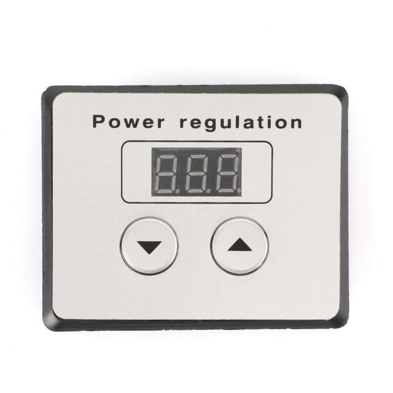 10000W SCR digital spenningsregulator Hastighetskontroller Dimmer Termostat AC 220V 80A