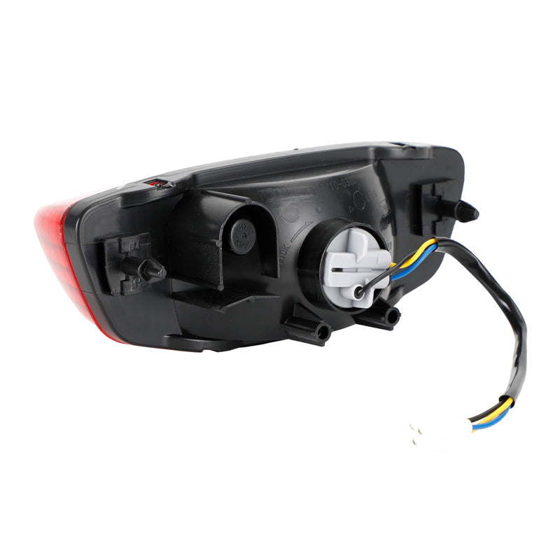 Luz traseira Suzuki LTF 250 Ozark LT-Z250 LTZ 400 Z LT-F com lente vermelha