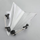 Universal 7/8 '' 22 mm Manillar ABS Plástico Parabrisas de motocicleta Parabrisas genérico