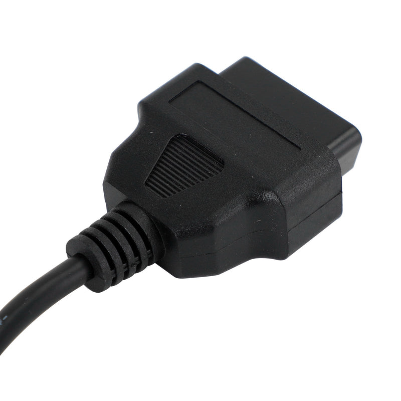 Conector do cabo BMW OBD2 cabo do scanner de diagnóstico da motocicleta 10 pinos a 16 pinos