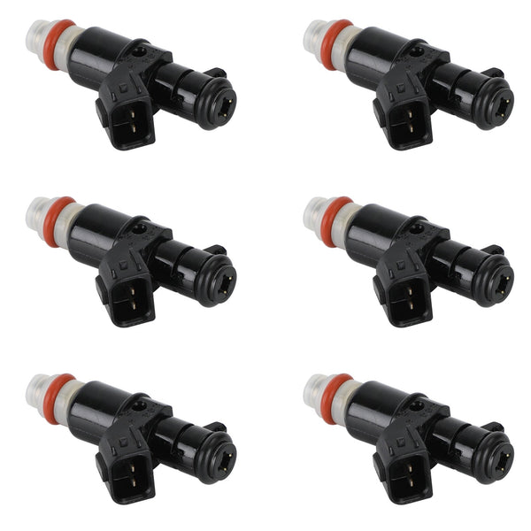 6 PCS Injetores de Combustível 16450-RCA-A01 Adequado para Honda Accord 2003-2007 3.0L Acura ILX Genérico