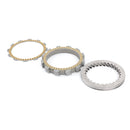 Koblingssæt stål & friktionsskiver til Suzuki GSX 600 750 F GSF650 Bandit 98-06 Generisk