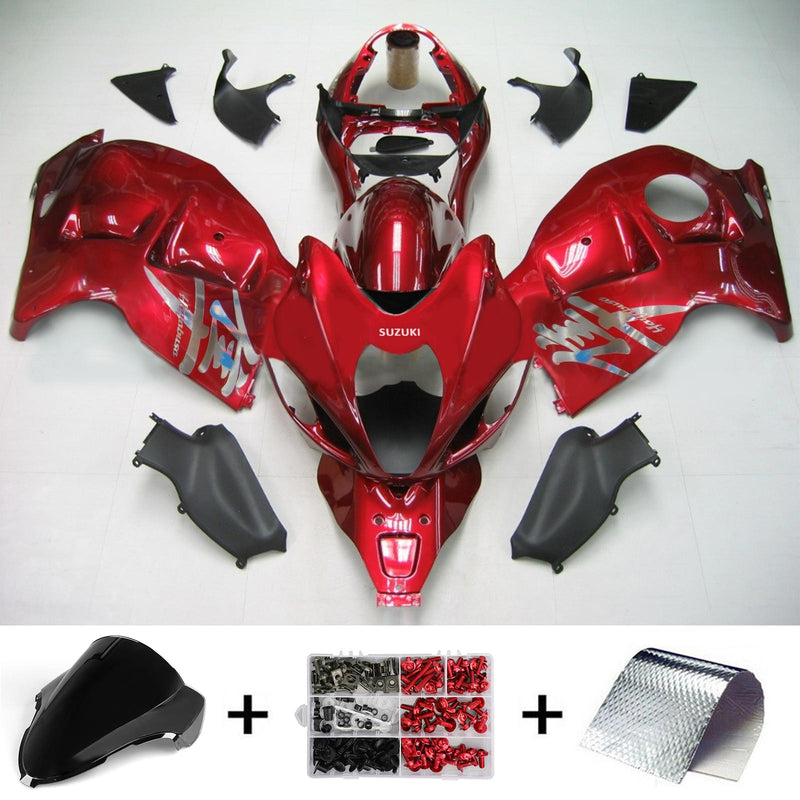 Suzuki Hayabusa GSXR1300 1999-2007 Juego de carenado Cuerpo Plástico ABS