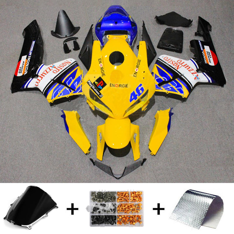 Amotopart Honda CBR600RR 2005-2006 F5 kåpesett Body Plastic ABS