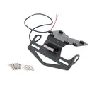 Soporte de marco para matrícula adecuado para Yamaha TENERE 700 / XTZ700 2019-2021 Genérico