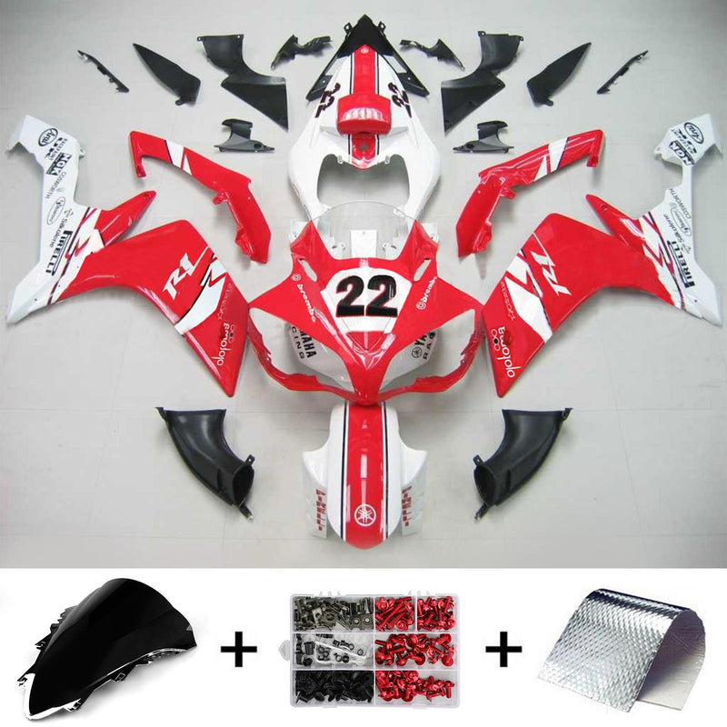 Kåpa set till Yamaha YZF 1000 R1 2007-2008 Generic