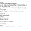 Porta-bagagens preto para caixa superior traseira para Kawasaki KLE650 Versys 650 16-2019 Generic