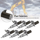 6 STK drivstoffinjektor 1278216 127-8216 egnet for Caterpillar 3116 3114