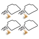4PC Carburetor Carb Rebuild Repair Kit & Float For Honda 83-85 CB650SC Nighthawk