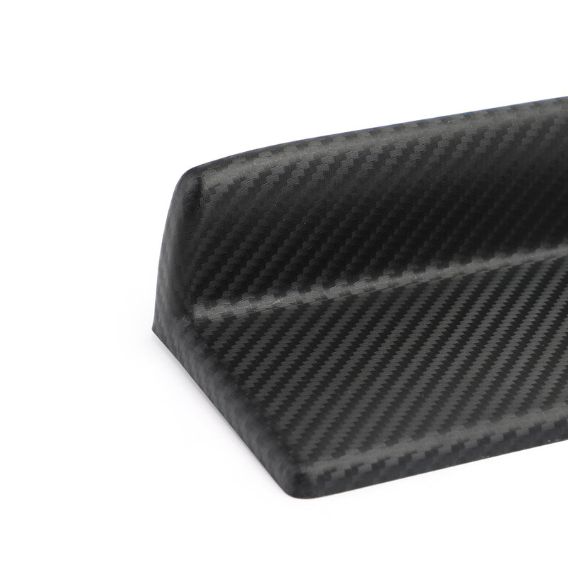 Par 74,5 cm Carbon Fiber Sideskjørt Rocker Splitter Diffuser Winglet Wings Generisk