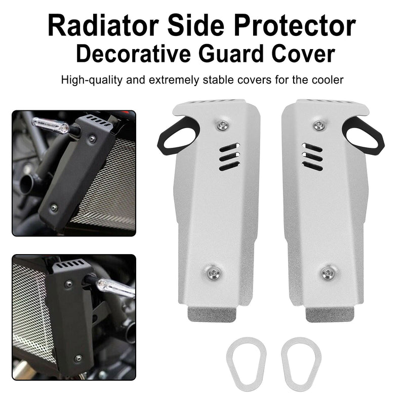 Funda protectora de protección lateral del radiador para Yamaha MT-07 FZ-07 2021-2022 Genérico