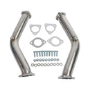 2 Testpipes Decat Non-Resonant Straight Auspuff für Nissan 350Z 3.5L Infiniti G35 FX35 2003-2006