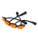 4PCS Bapmic Wheel Signal LED Light se hodí pro Ford F-150 Raptor 2017-2019 Generic