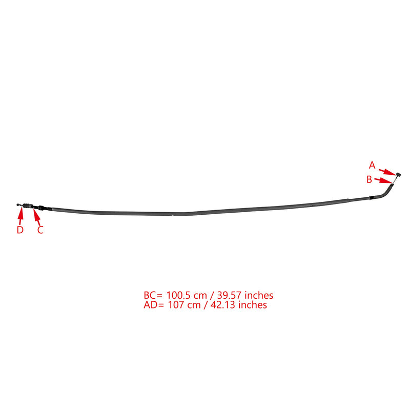 Reemplazo del cable del embrague de la motocicleta Kawasaki Z900 2017-2019