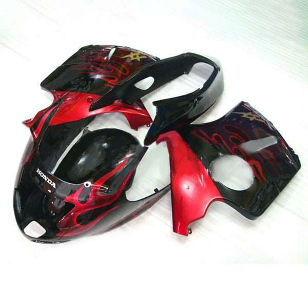 Amotopart Honda CBR1100XX SuperBlackBird 1996-2007 Juego de carenado Cuerpo ABS