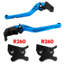 Alavanca de freio de embreagem de motocicleta longa adequada para VESPA GTS 300 Super Generic