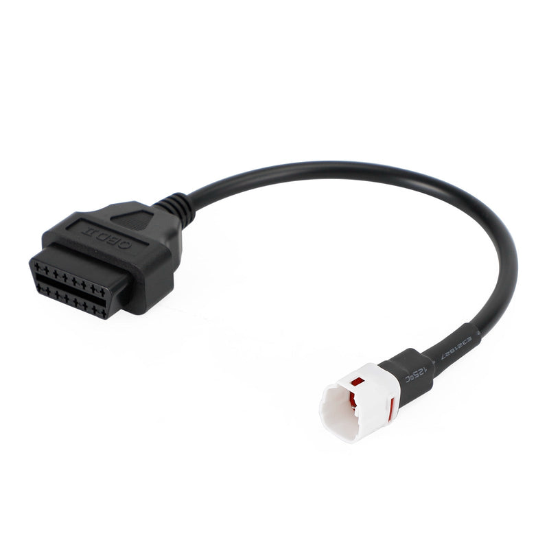 Conector adaptador de diagnóstico de cable de 4 pines a OBD2 adecuado para Yamaha R1 R6 MT09