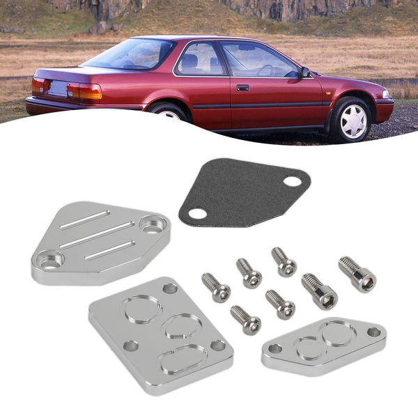 EGR Delete Block Off Plate Air Boost Para Honda Accord Prelude VTEC 1990-1997 Genérico