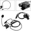 Til HYT PD680 PD685 X1E X1P 6Pin U94 PTT7.1-C7 Bagmonteringsstik Taktisk headset