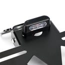 Univerzální držák rámu držáku štítku s nastavitelnou úhlovou indikací motocyklu