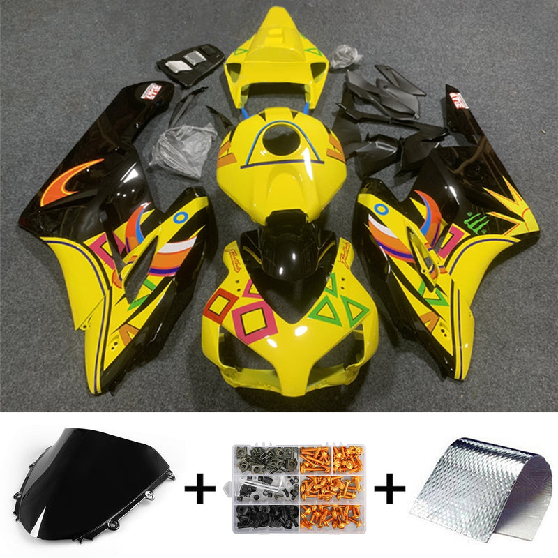 Amotopart Honda CBR1000RR 2004-2005 Juego de carenado Cuerpo Plástico ABS