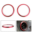 2 STÜCKE Auto Aluminium Air Outlet Trim Cover Aufkleber Passend für BRZ Toyota 86 Generic