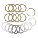 Koblingssæt stål & friktionsskiver passer til Honda VFR400 VF500 Suzuki GSX400 Generic