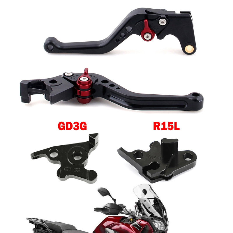 Motorcykelkopplingsbromsspak kort passande för YAMAHA MT125 2014-2019 Generic