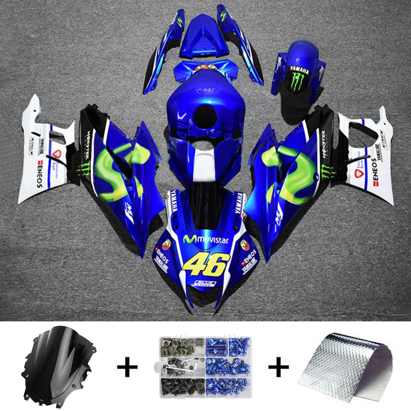 Kåpesett for Yamaha YZF-R3 R25 2019-2021 Generisk