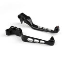 Bremskupplung Hebel Rand geschnitten für Harley Softail Dyna Road King Schwarz