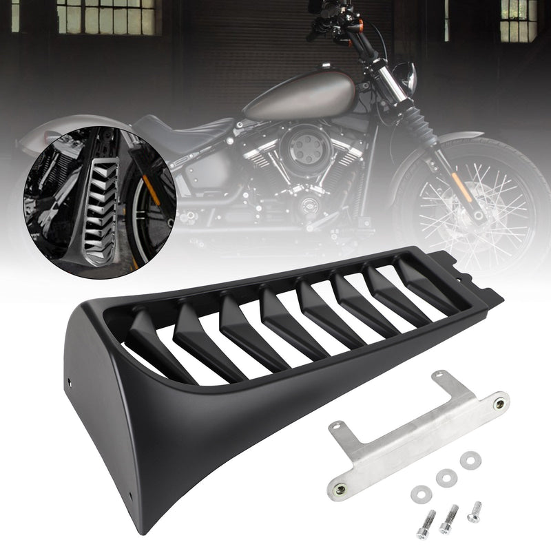 Frontspoiler nedre radiatordeksel for Softail Breakout Fat Bob 2018-2022 universal