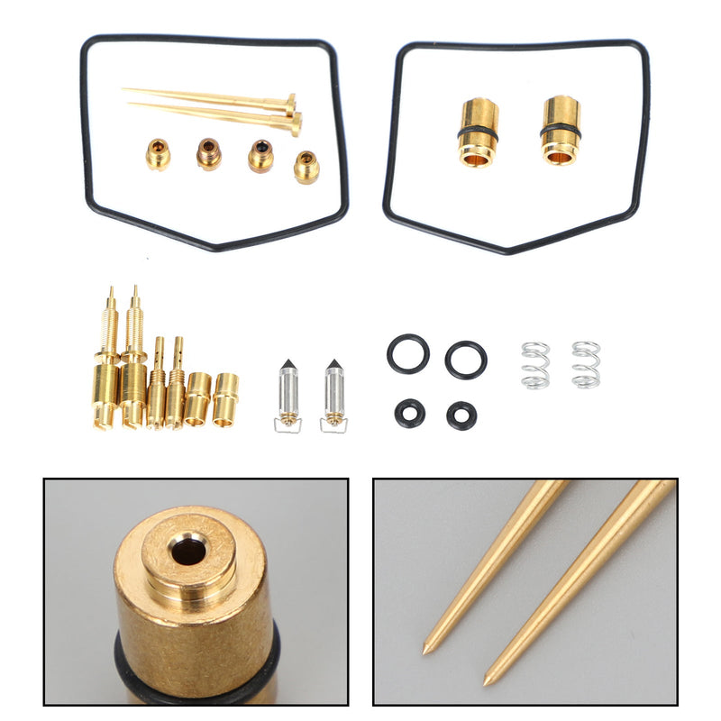 Kit de reconstrucción de carburador adecuado para Honda CB360T 1975-76 CB360K 1974 CJ360T 1976-77 Genérico