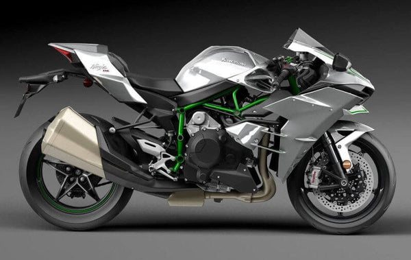 Amotopart suojasarja Kawasaki Ninja H2 2015-2022 päällirakenteeseen ABS