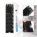 Adaptador M.2 para SATA 3.0 JMB585 Placa de expansão de disco rígido de 5 portas para PH56